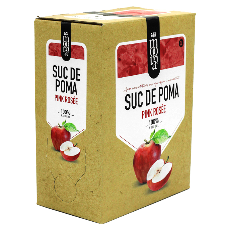 ZUMO DE MANZANA PINK ROSÉ 100% NAT. BAG IN BOX 3l.