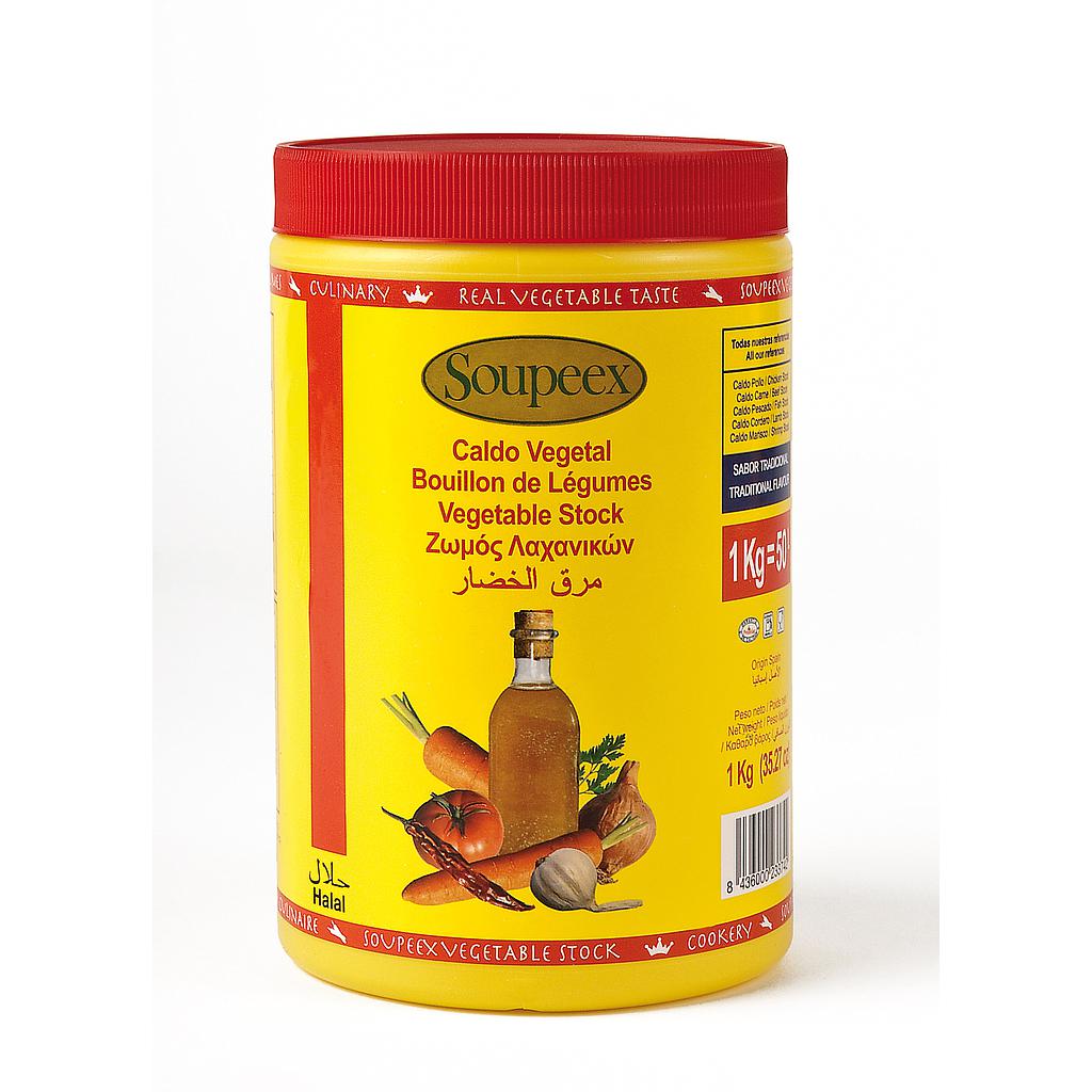 CALDO VEGETAL DESHIDRATADO BOTE 12/1Kg