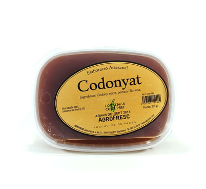 DULCE DE MEMBRILLO TARRINA 6/250gr.