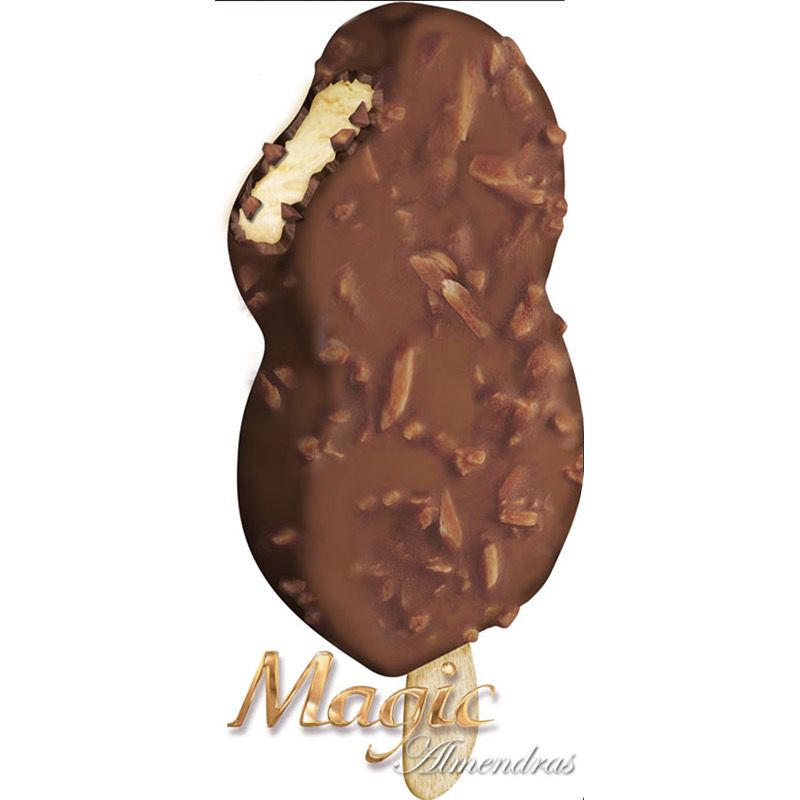 HELADO DE PALO MAGIC SUPREME ALMENDRAS S/G 1/20u