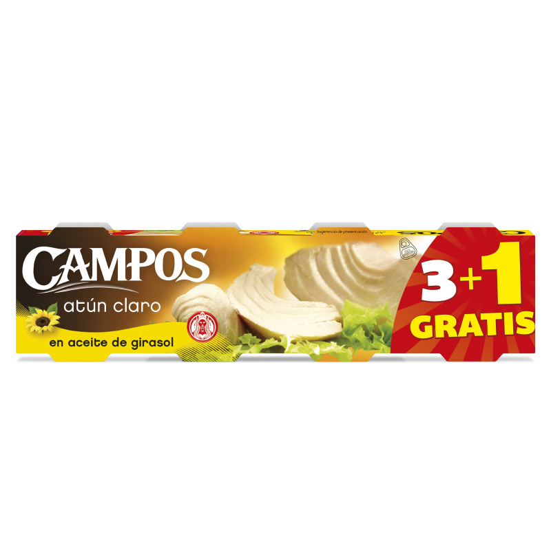 TONYINA CLARA EN OLI GIRASOL 30/(PACK 4 X 80gr)