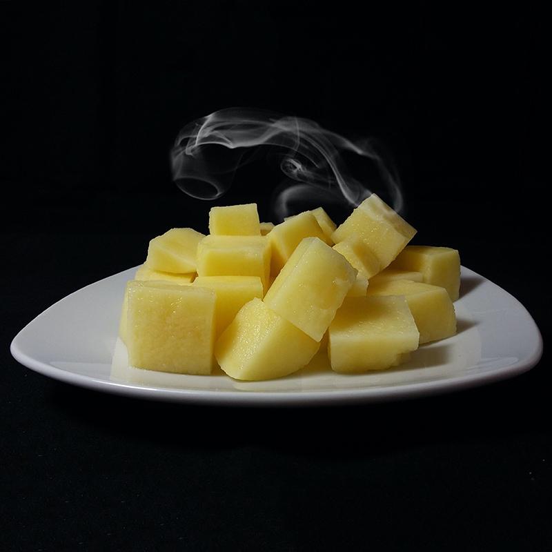 PATATAS FRESCAS CORTE BRAVAS COCIDAS VACIO 4/2Kg