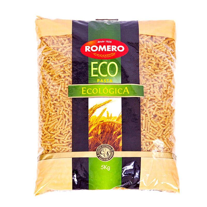 PASTA ESPIRALS ECO BOSSA 1/5Kg
