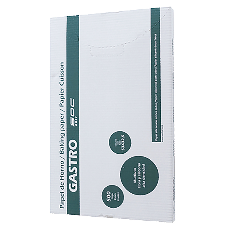 PAPER DE FORN BISILICONAT GASTRO (53X32,5cm) 1/500hojas