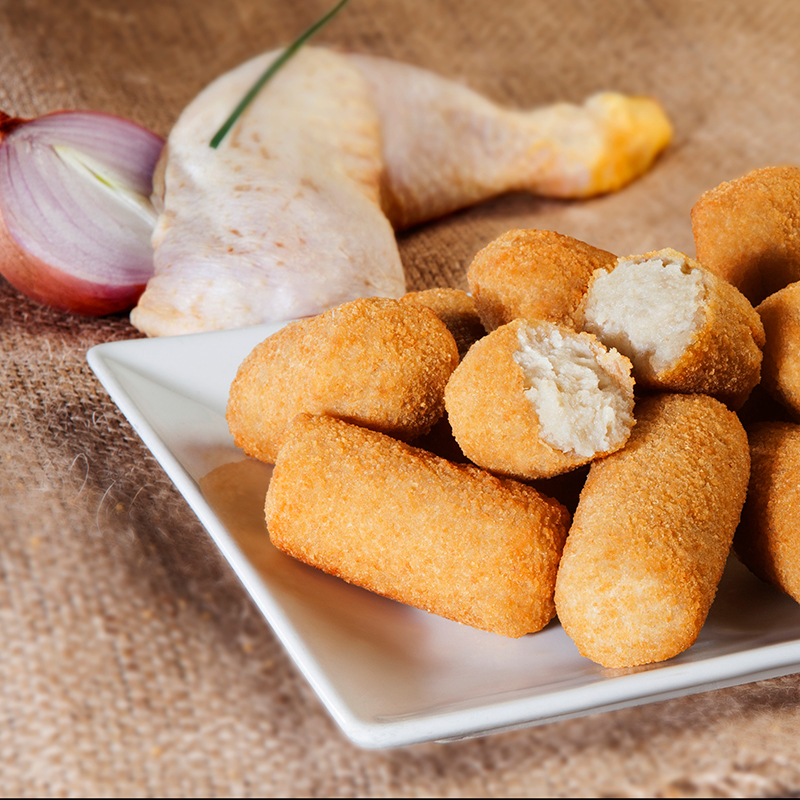 CROQUETA POLLO ABUELA (35g) 4/1Kg
