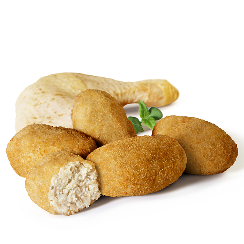 CROQUETA POLLASTRE (35g) 4/500g