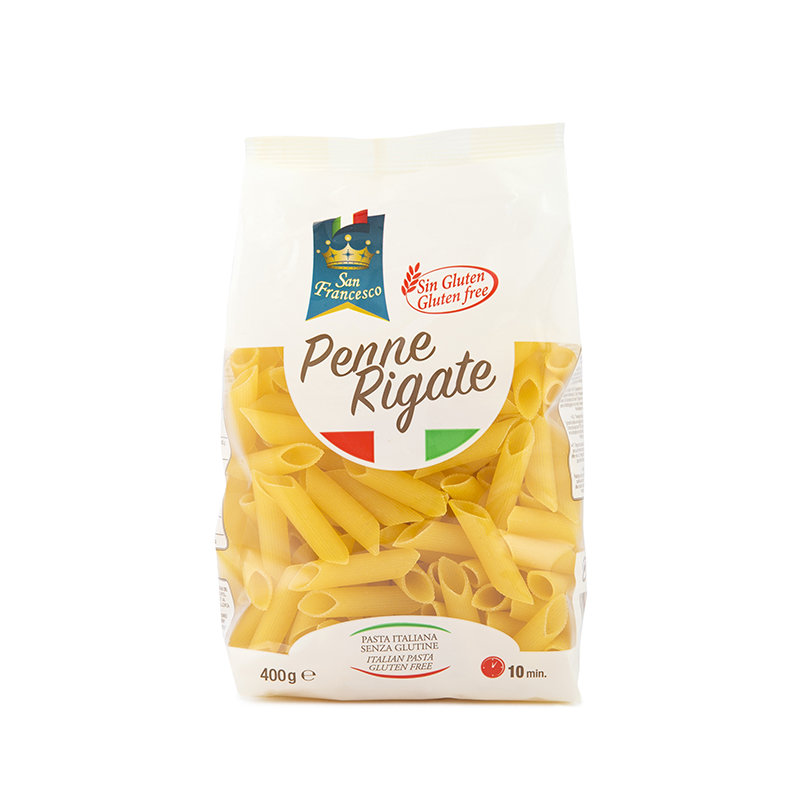 PASTA MACARRONS (PENNE RIGATE) SENSE GLÚTEN 9/400gr