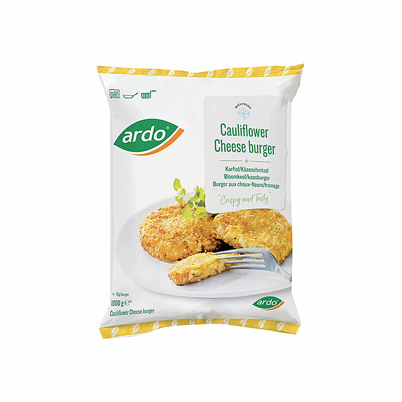 PVEG HAMBURGUESA COLIF./FORMATGE (75g.) 10/1Kg.