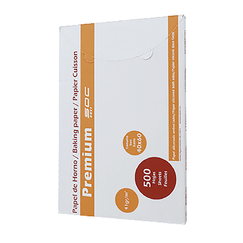 PAPER FORN BISILICONAT PREMIUM 40X60cm. 41gr/m2 500fulls
