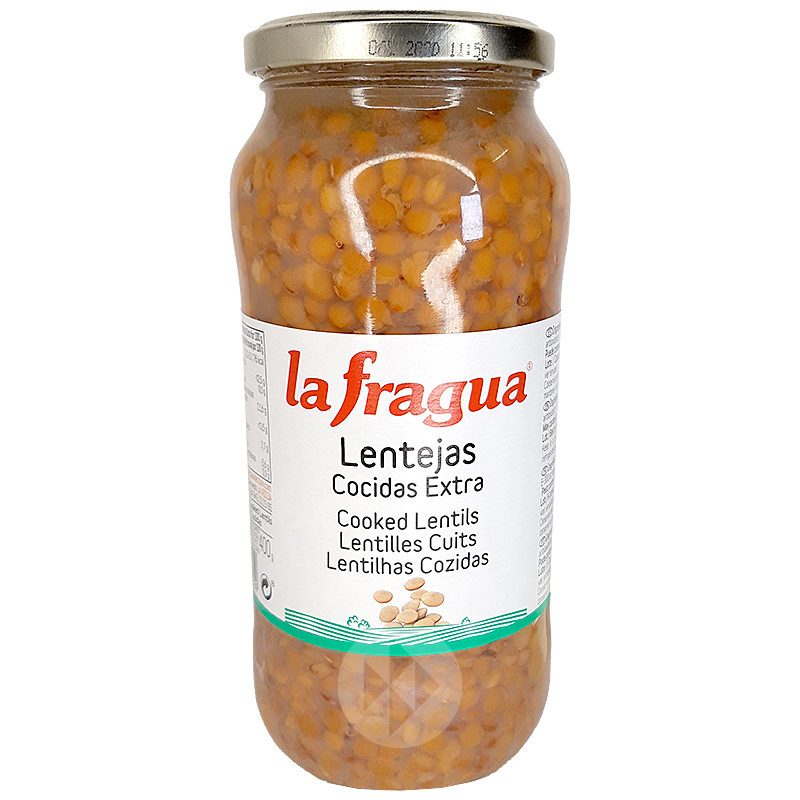 LLENTIES CUITES POT 12/580gr.