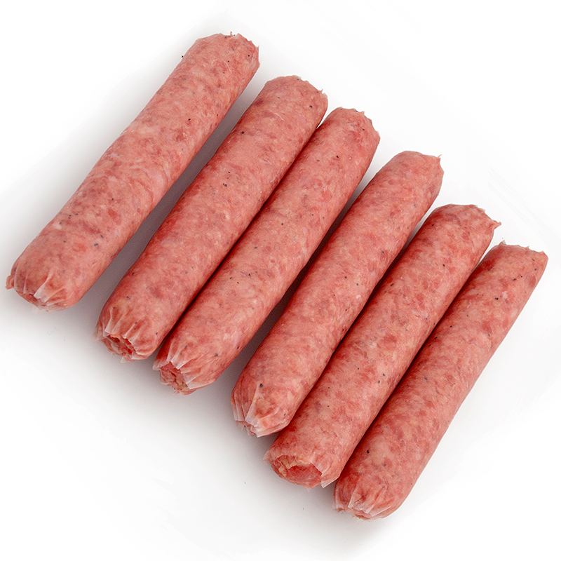 SALCHICHA CRUDA (40g apx) 2x2Kg