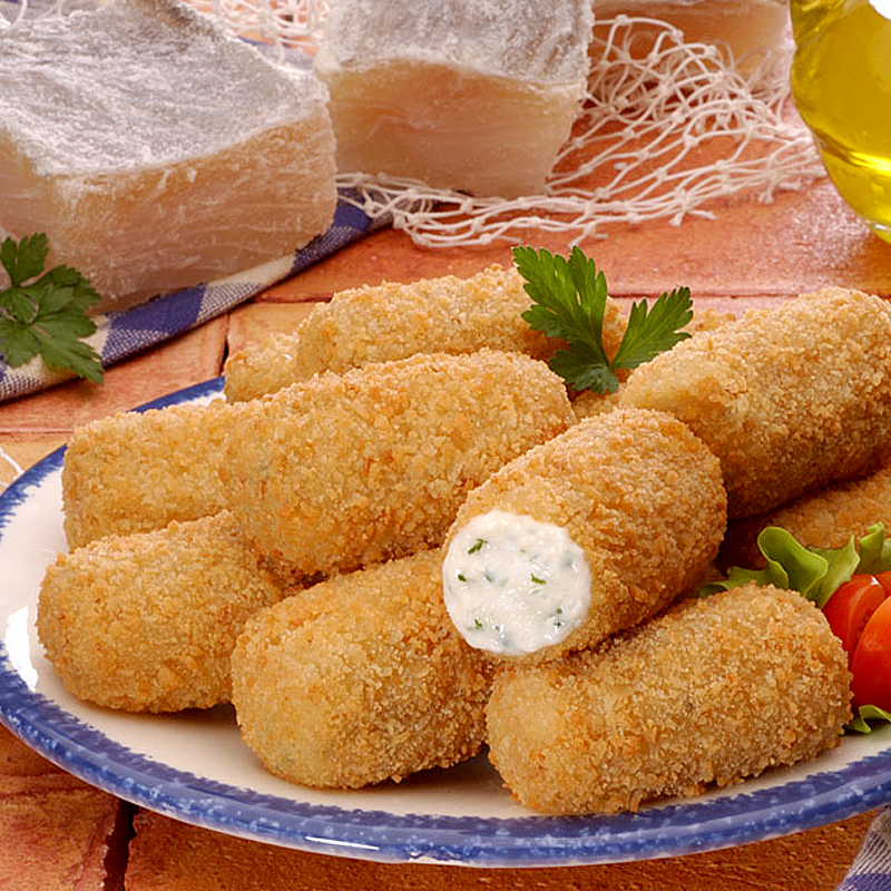 CROQUETA BACALAO (34g) 6/1Kg
