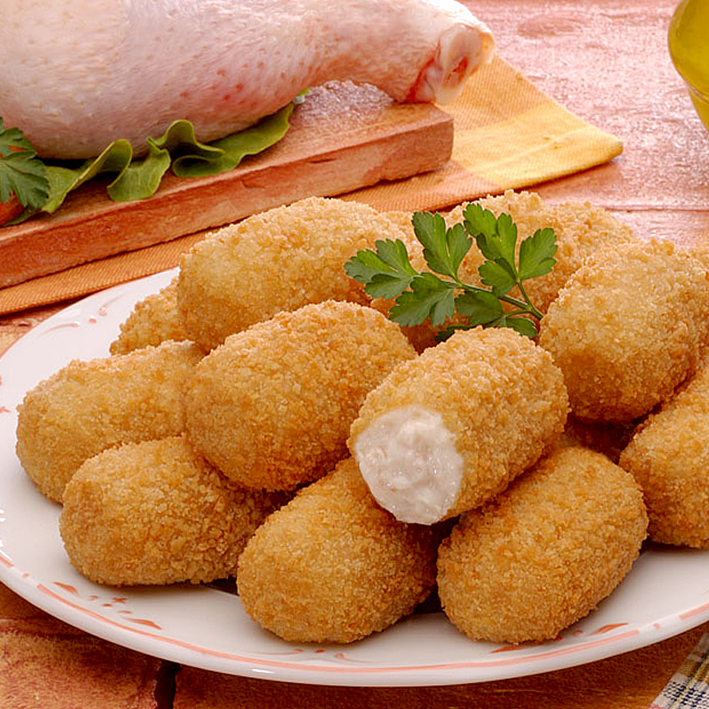 CROQUETA POLLO (34g) 6/1Kg