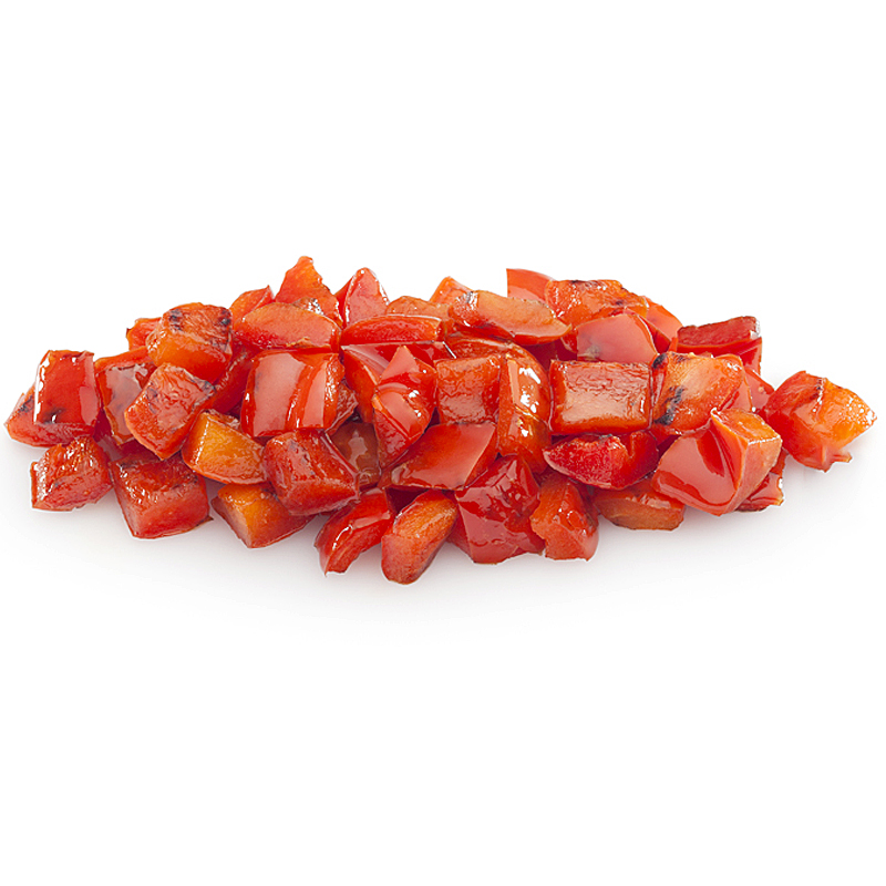 PIMIENTO ROJO ASADO DADOS 10x10 1/10kg