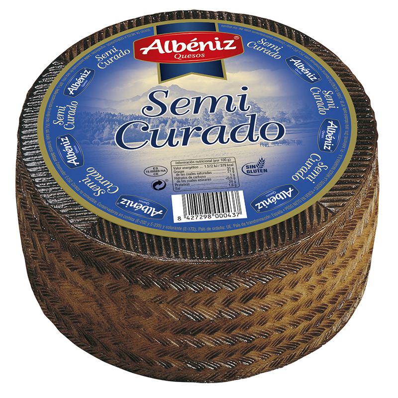 QUESO MEZCLA SEMICURADO PIEZA 2/3Kg aprox. PRECIO KG