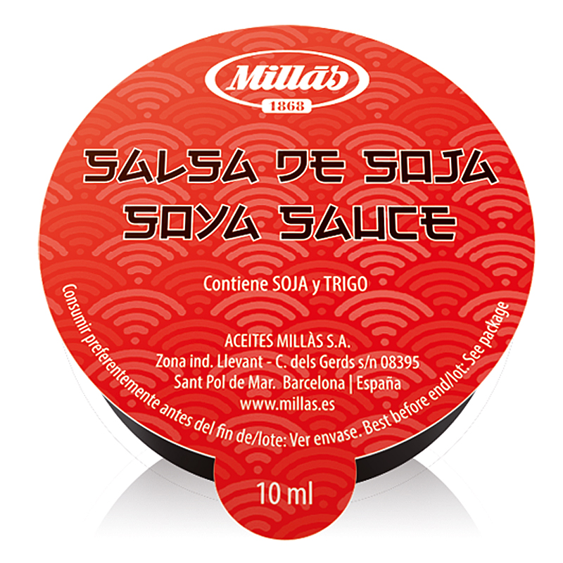 SALSA  SOJA MONODOSI CAIXA 120/10ml