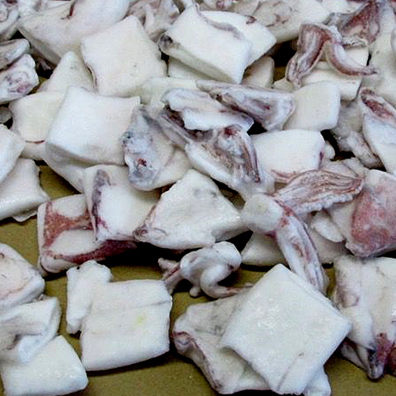 CALAMAR TROCEADO CHINO IQF.20% 6/1Kg.