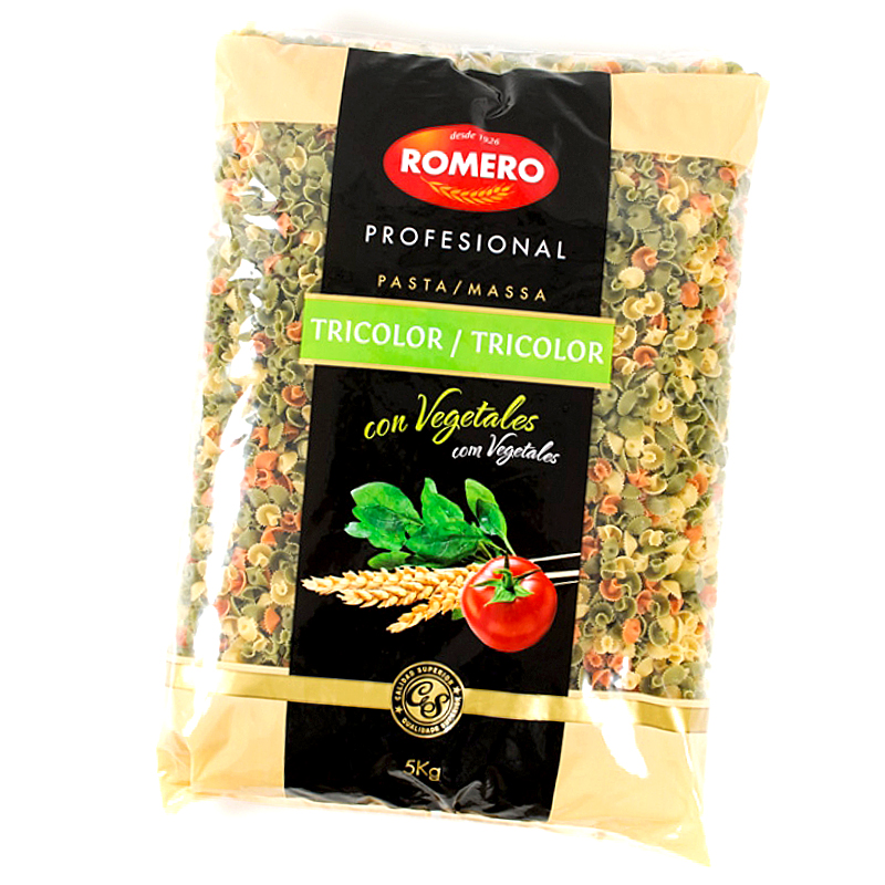 PASTA MARGARITES AMB VEGETALS BOSSA 5Kg