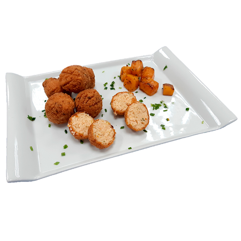 ALBONDIGA SALMÓN Y CALABAZA 4/1kg