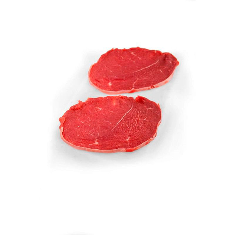 VACÚ BISTEC DE BABILLA (CAP DE MORT) TALLAT 12mm IQF CAIXA 5Kg