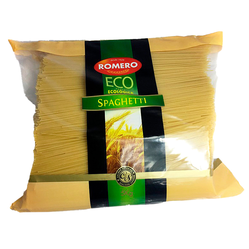 PASTA ESPAGUETI INTEGRAL ECO BOSSA 5Kg