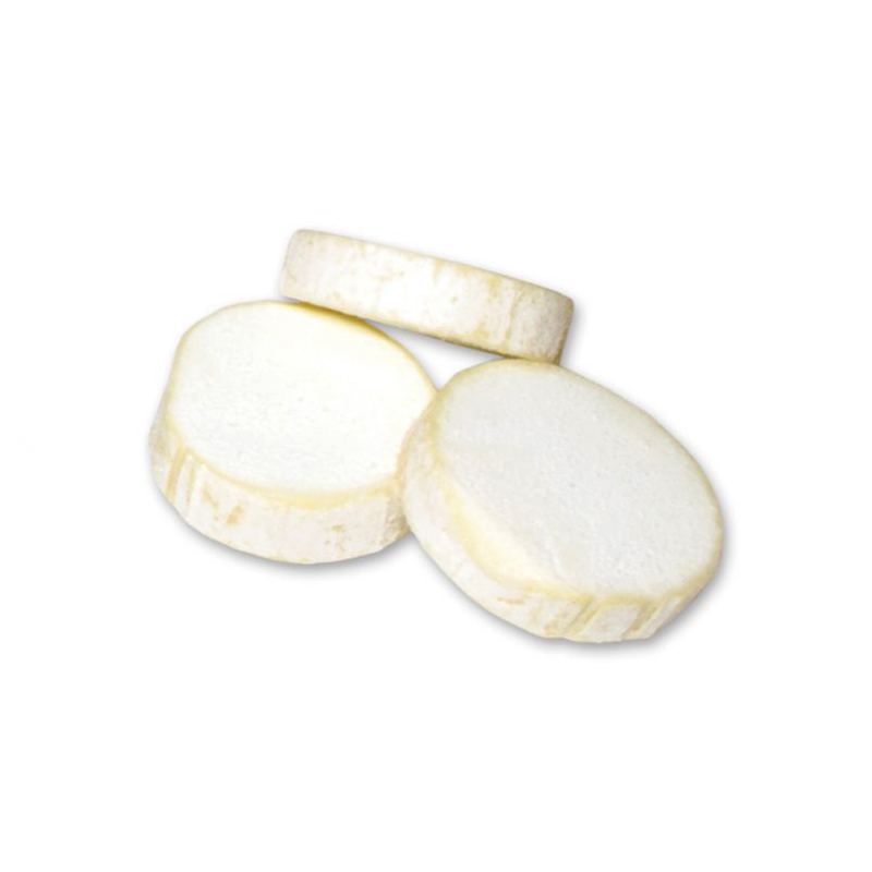 QUESO RULO DE CABRA MEDALLONES 45mm (7-8gr) IQF 4/1500gr