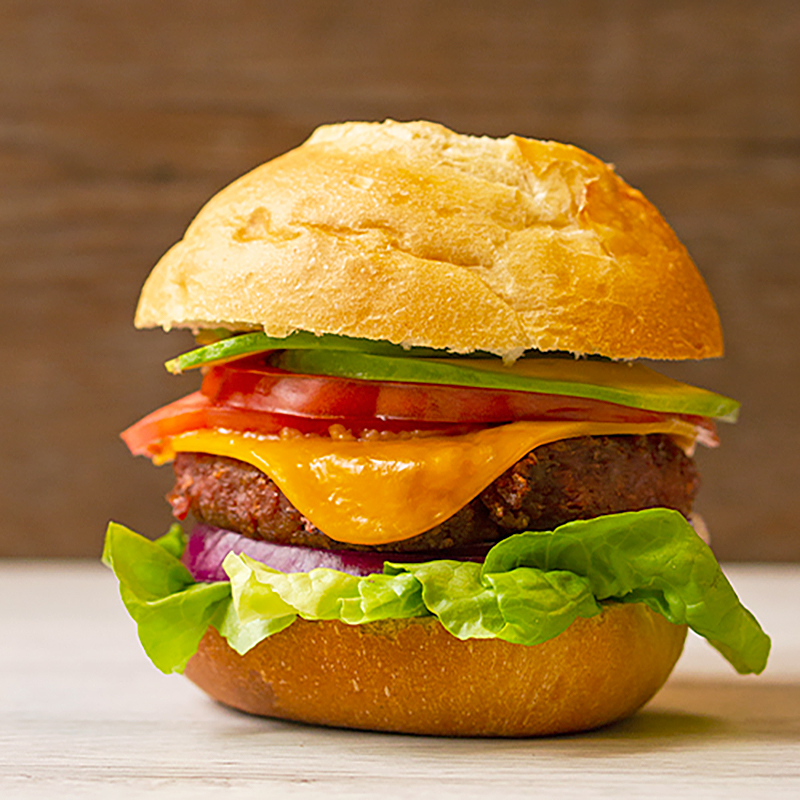 PVEG HAMBURGUESA SABOR VACUNO IQF 40/100gr (Precio/Kg)