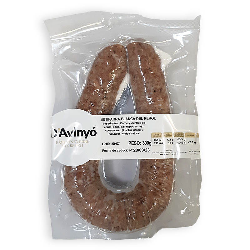 BUTIFARRA DEL PEROL CONG. COLLAR 20/300gr