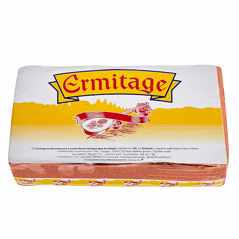 FORMATGE BRIE RECTANG. 2/1,5 Kg aprox. (Preu/Kg)