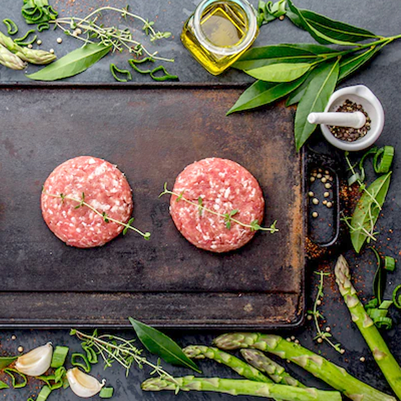 HAMBURGUESA VEDELLA MINI PREP. CÀRNI 75/40g aprox.
