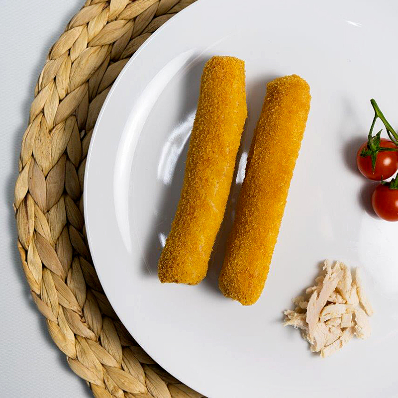 FLAMENQUINES POLLO (85gr) C.6Kg