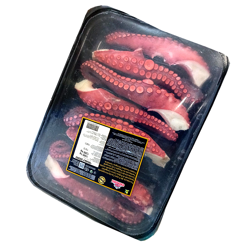 PULPO PATAS COCIDAS (150-200gr)10% 4/1.5Kg