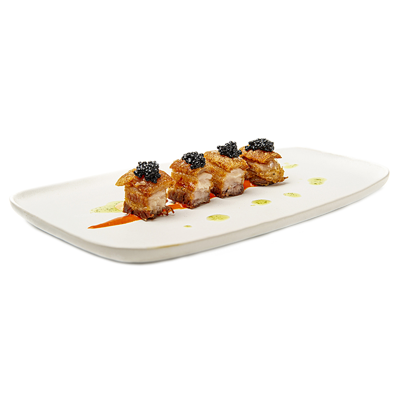 TORREZNO (Pork Belly) COCINADO A BAJA TEMP.  C.10pack/2u. AL VACIO 
