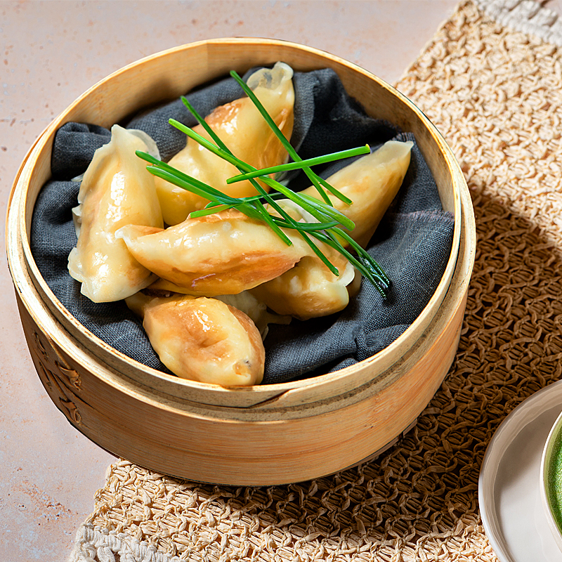 PVEG GYOZA SABOR POLLO AL CURRY 5/400gr