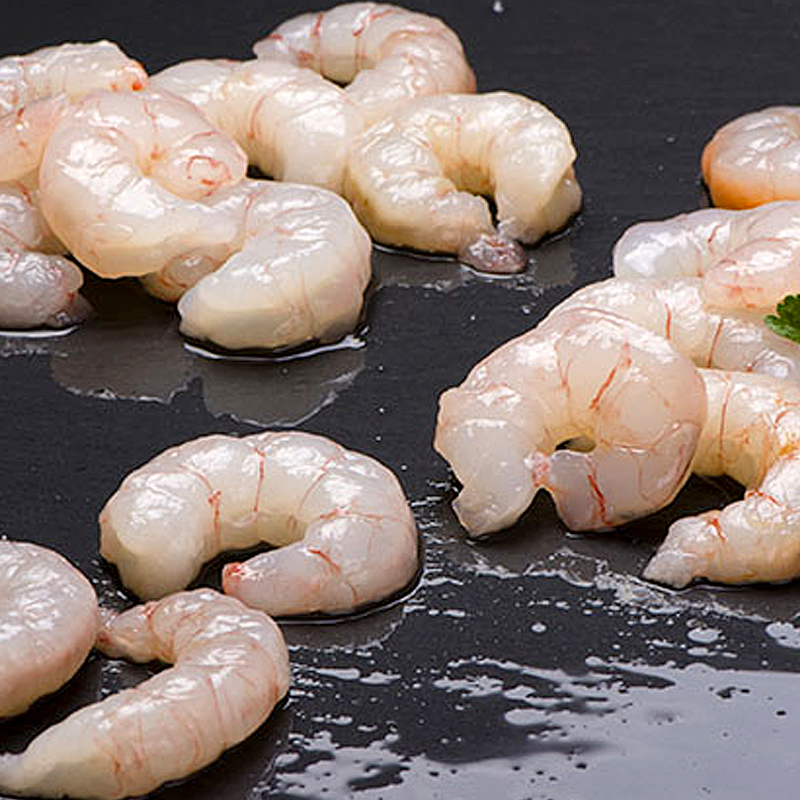 GAMBA PELADA CHINA 35% (70-100) 6/1Kg. 