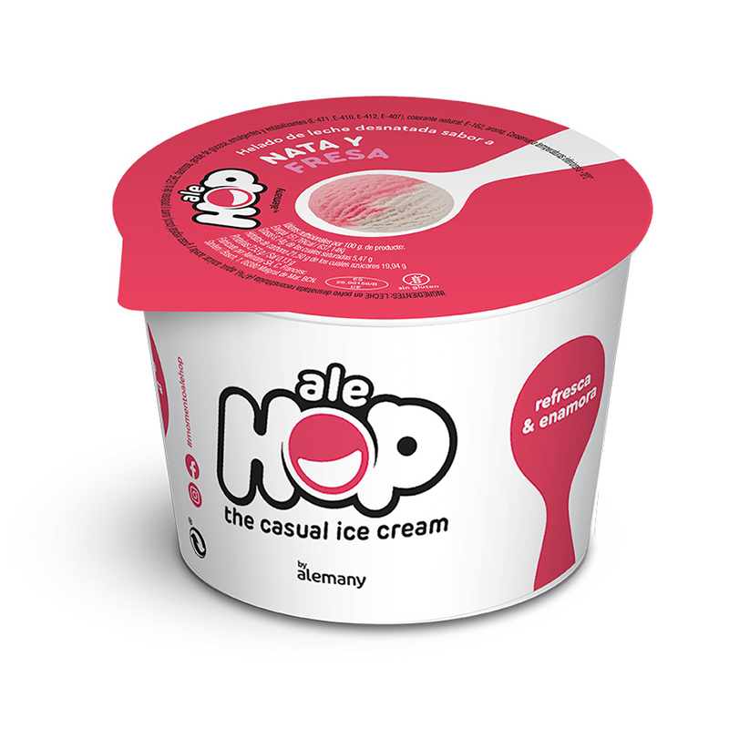 VASITO NATA/FRESA S/G 54/125ml