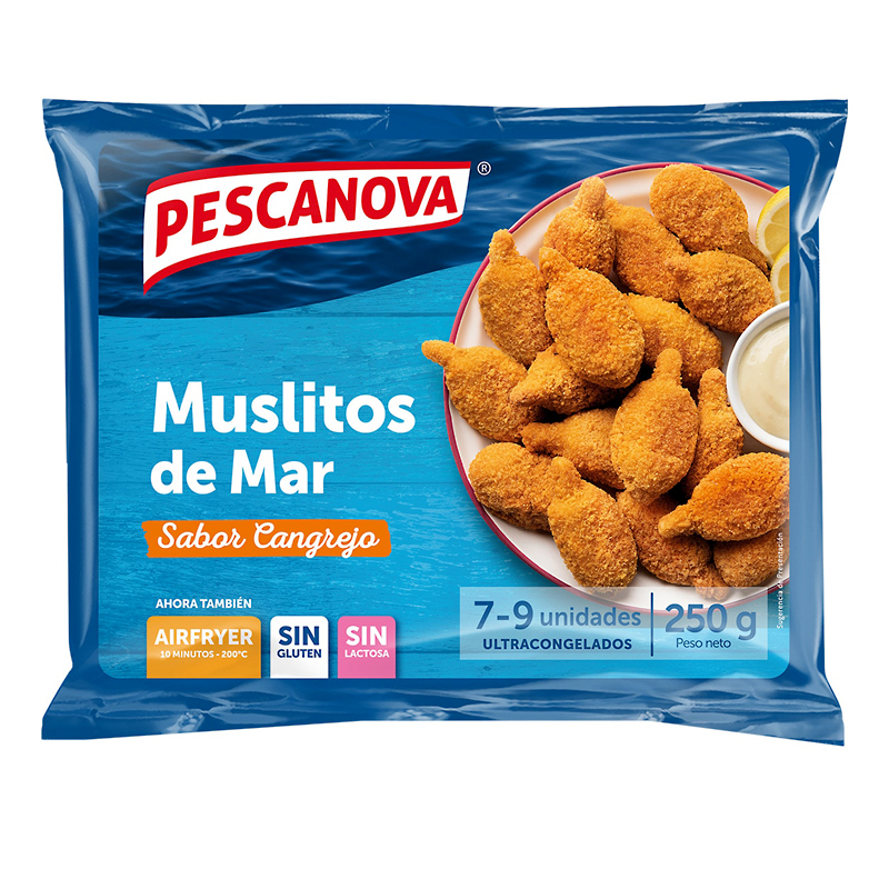 CUIXETES DE MAR S/PINÇA S/G S/L 18/250g.