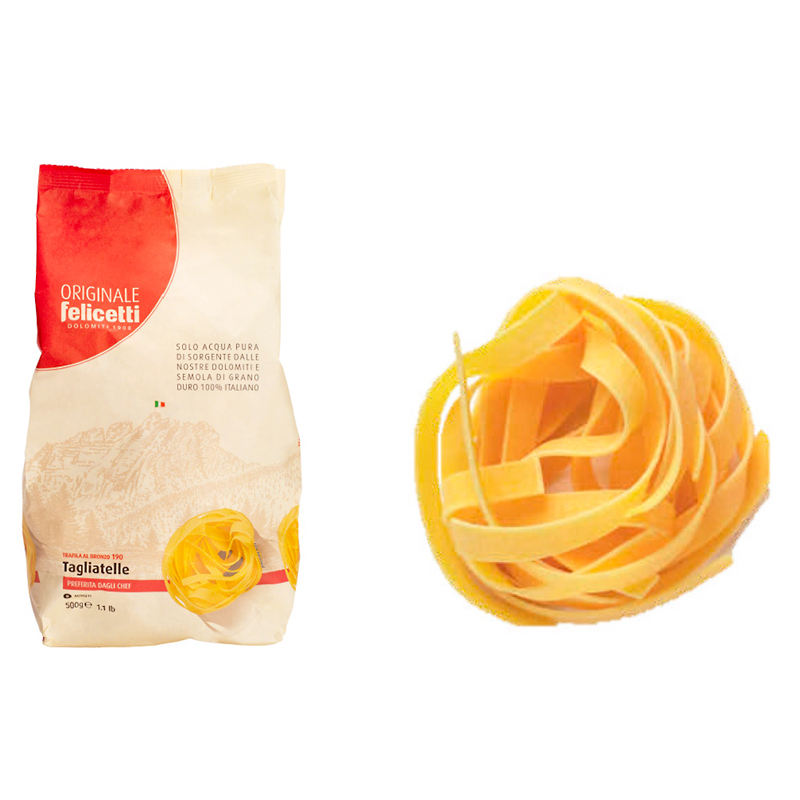 TAGLIATELLE DE SÈMOLA BRONZO 12/500gr 