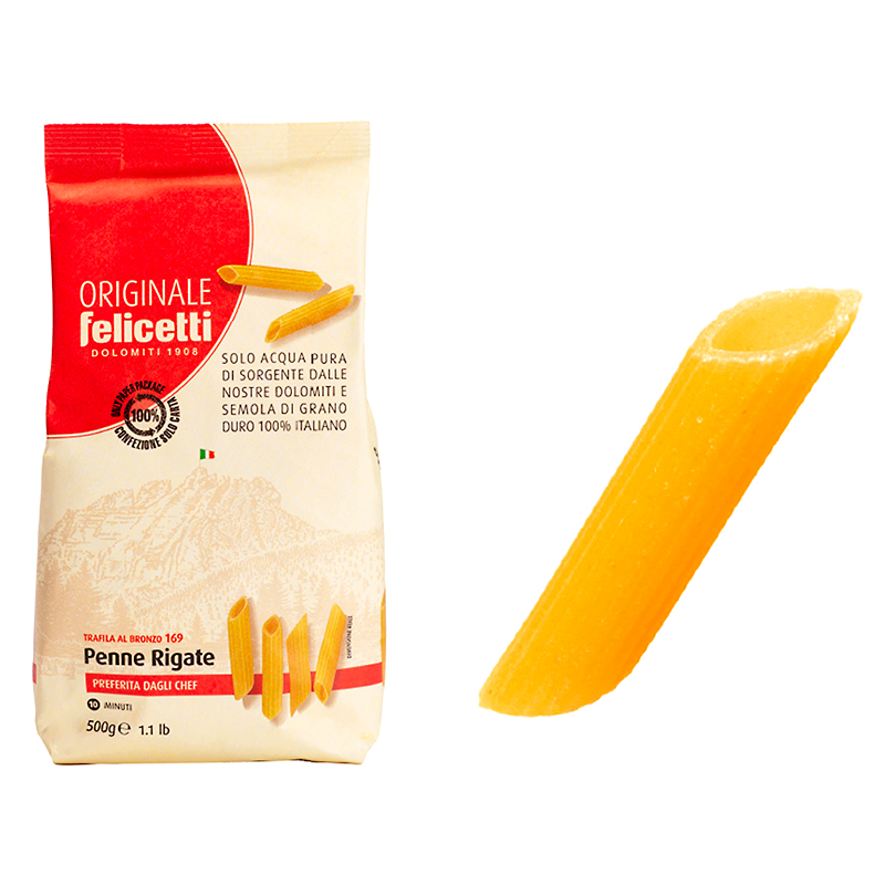 MACARRONES (PENNE RIGATE) BRONZO 12/500gr