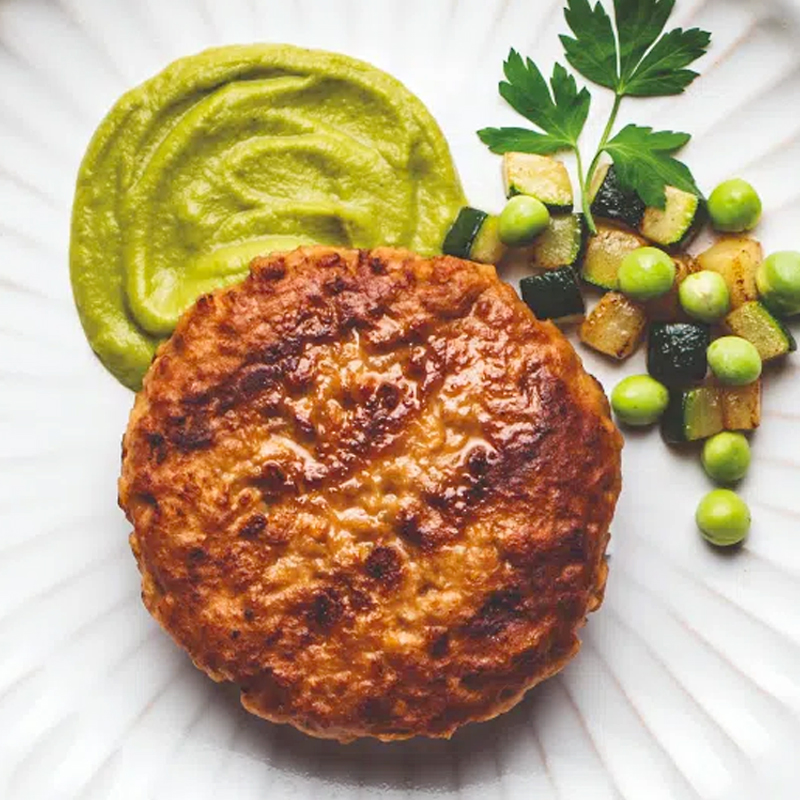 PVEG HAMBURGUESA CRISPY SABOR POLLASTRE S/G-S/L 4Kg (PREU/Kg)