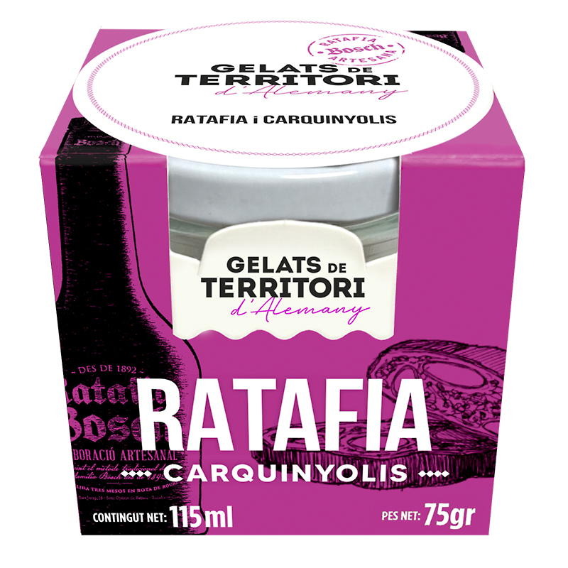 GELAT DE RATAFIA I CARQUINYOLIS 8/115ml