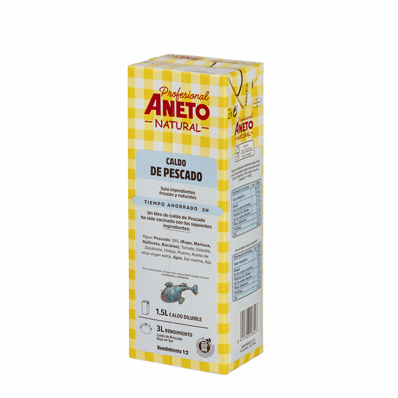 CALDO DE PESCADO CONCENTRADO 10/1,5L (1,5=3L)