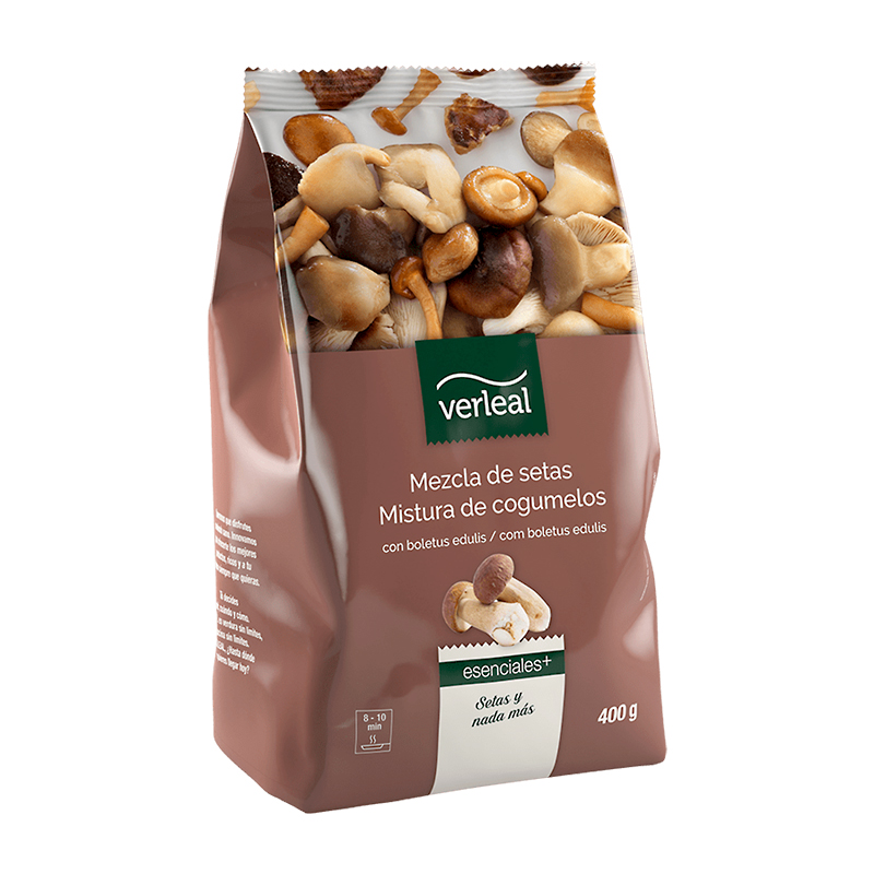 SETAS MEZCLA CON BOLETUS EDULIS 12/400gr