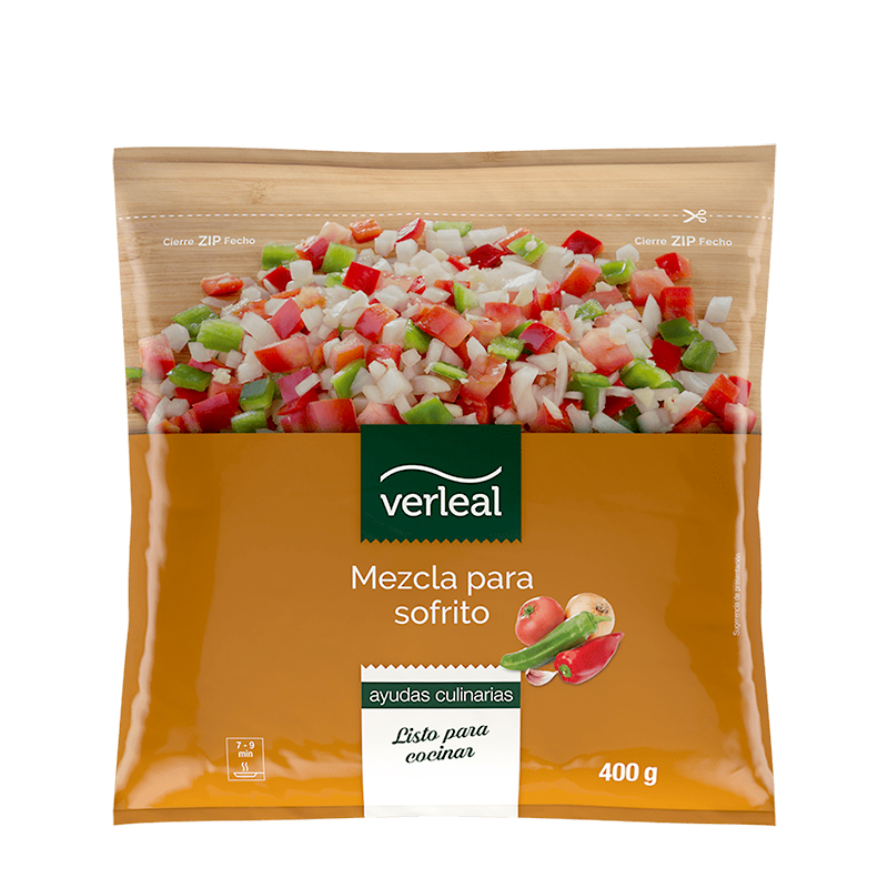 VERDURAS MEZCLA PARA SOFRITO 12/400gr