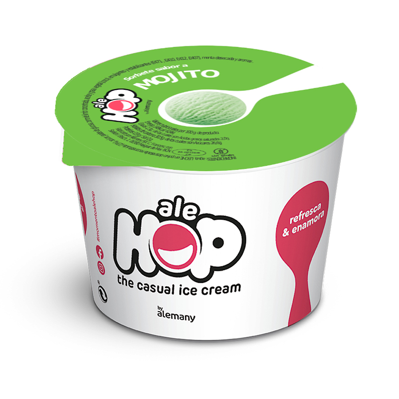 VASITO SORBETE MOJITO S/G 54/125ml