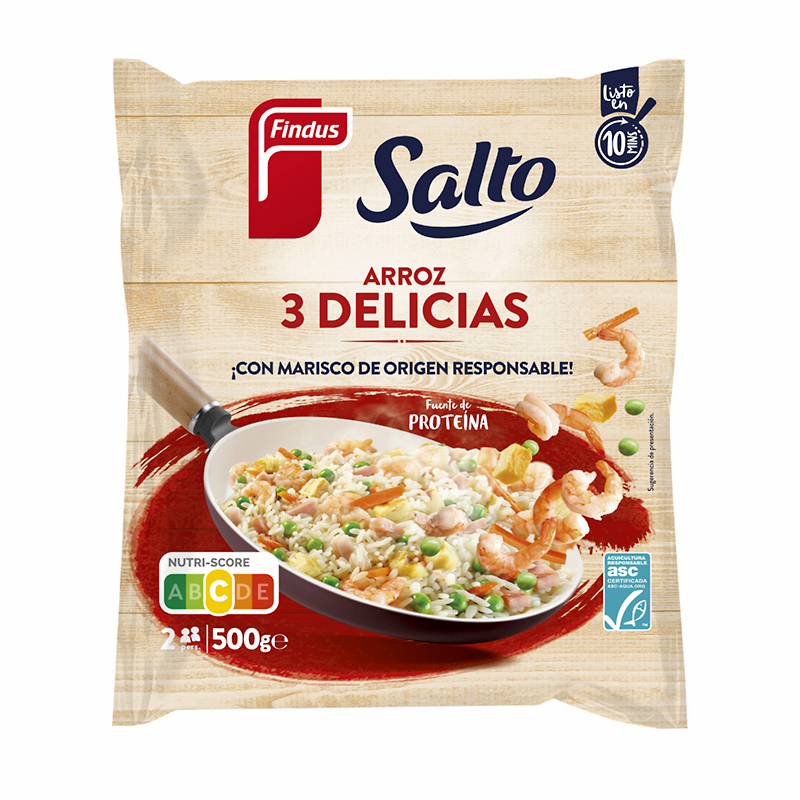SALTEADO ARROZ 3 DELICIAS TRADIC. 12/500g