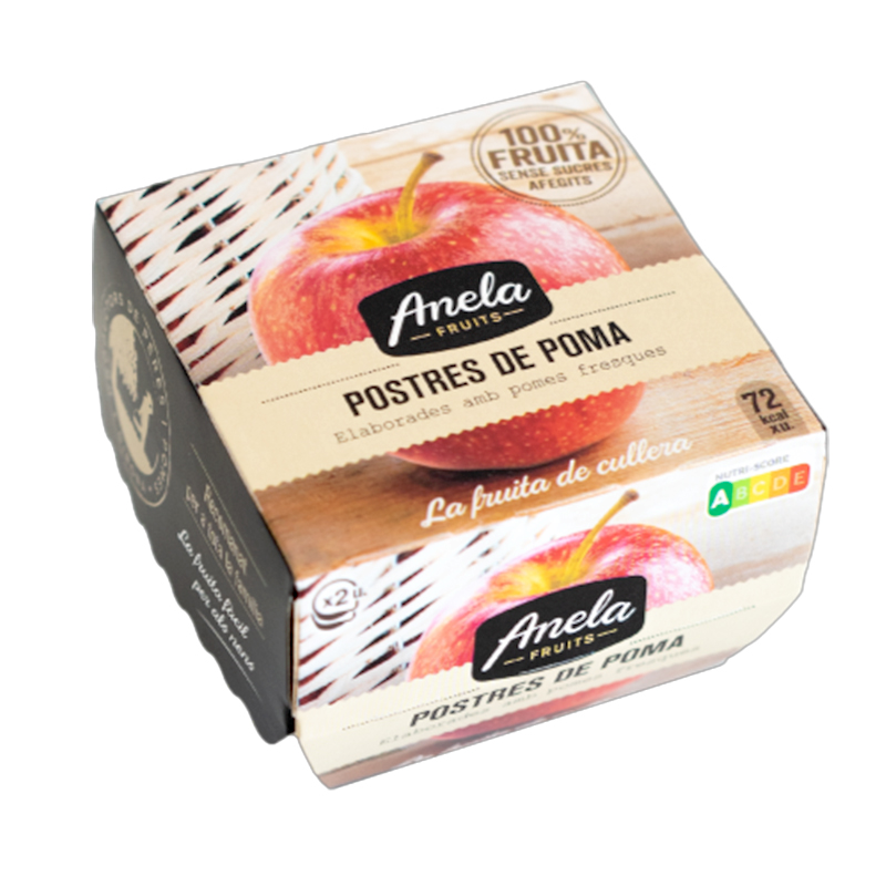 POSTRE DE POMA (compota) S/SUCRE 60/100gr