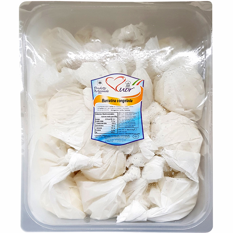 BURRATA CONGELADA IQF SAFATA 20/125gr. 
