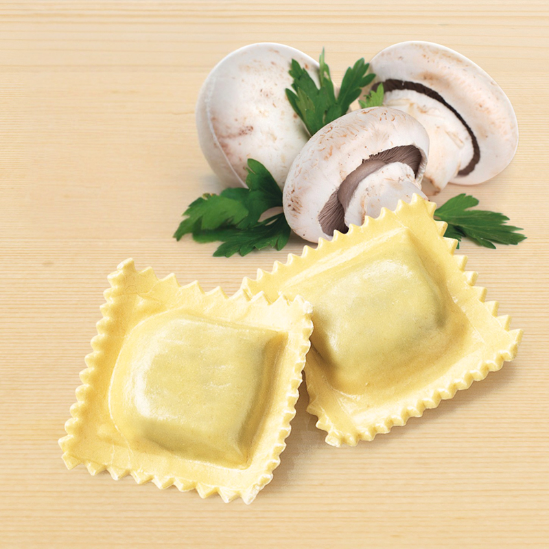 RAVIOLI FUNGHI (13gr.pza) 6/1Kg