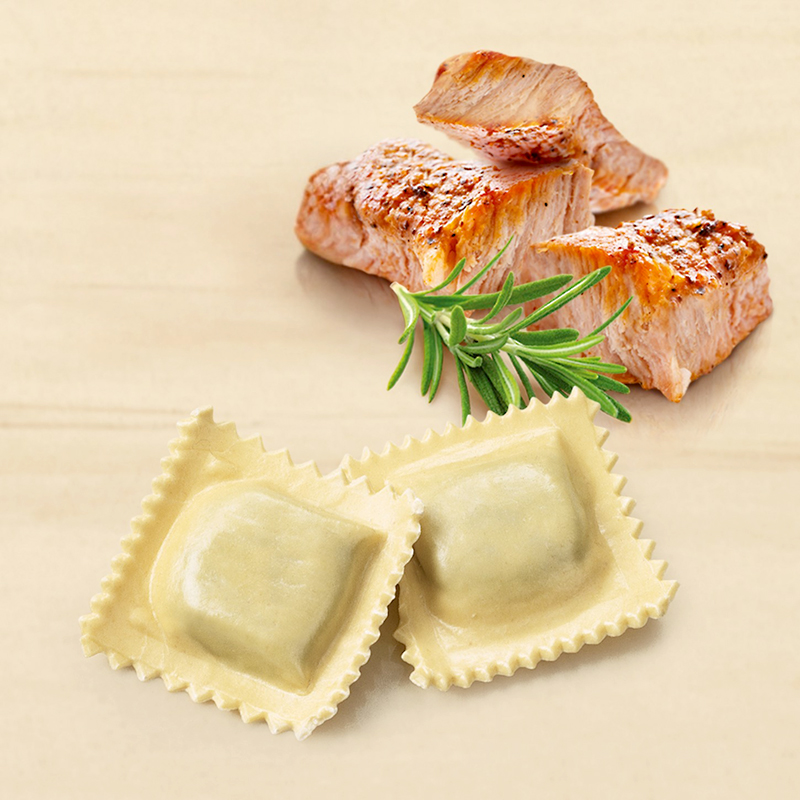 RAVIOLI CARNE (5gr.pza) 6/1Kg